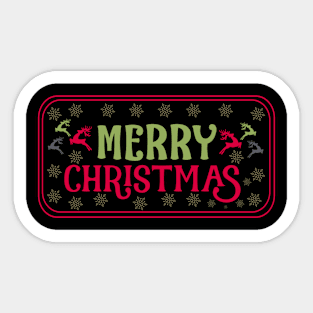 Christmas Stamp Sticker